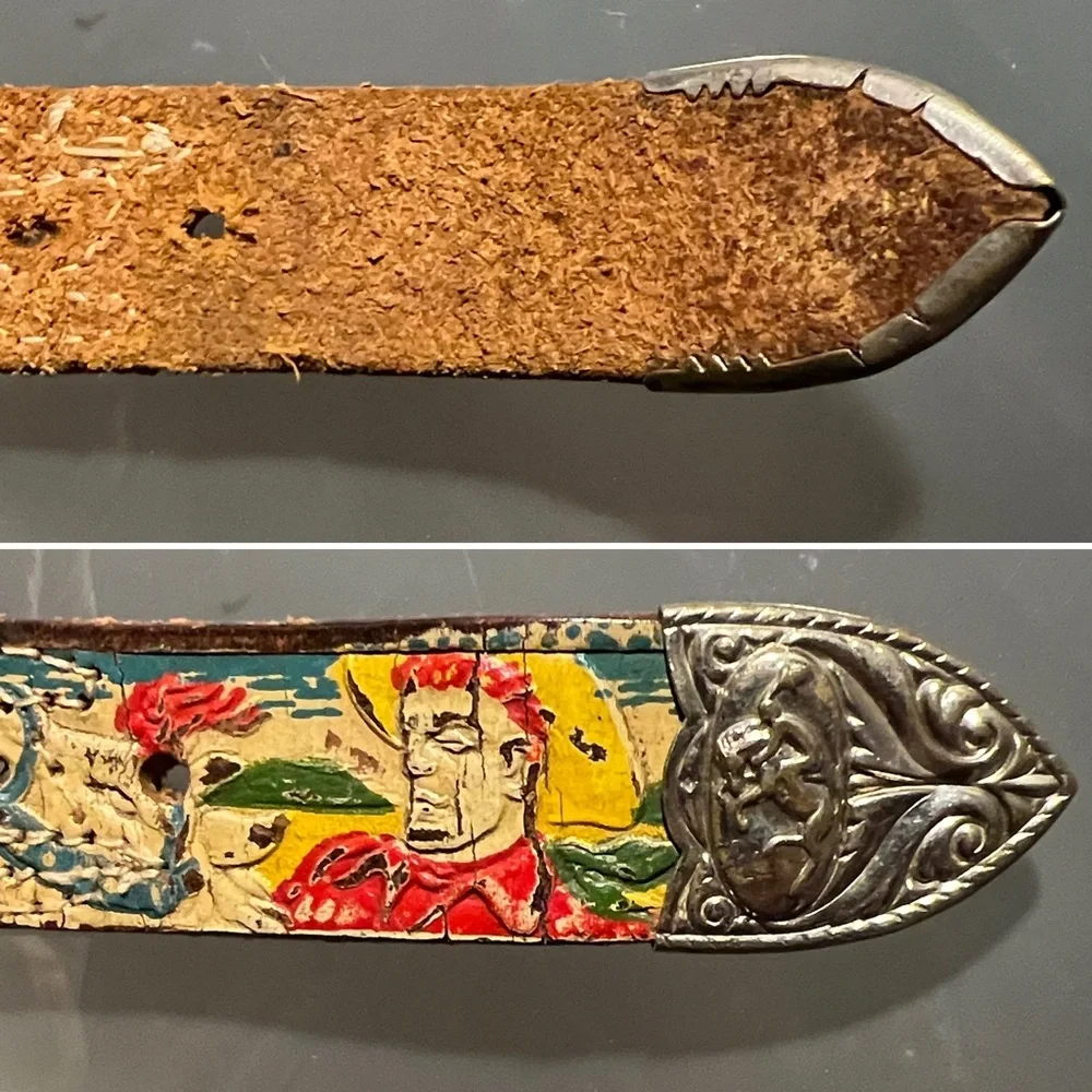 👁️Vintage Red Ryder Belt/Buckle Christmas Story Buck Jones Shoot Your Eye Out